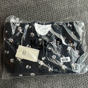 Kyte Baby Sleep Bag in Small Midnight Magnolia (M) - 1.0 tog